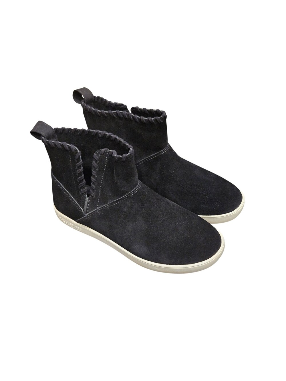 Koolaburra Rylee By UGG Black Suede Leather Ankle Booties Size 7